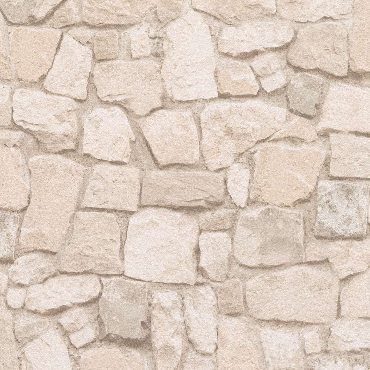 A.S. Creation | Decora Natur 6 | 692429 | Papiertapete | Steinoptik | 0.53 x 10.05 m | Beige