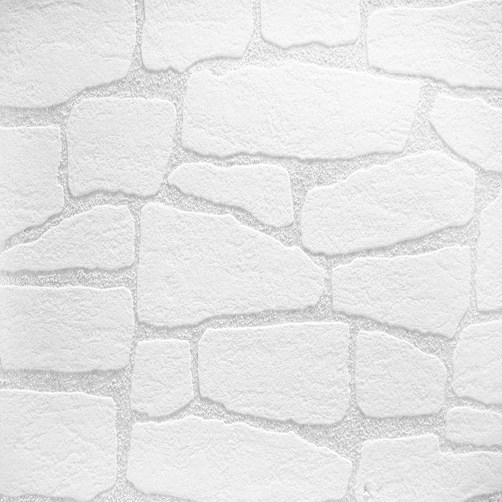 A.S. Creation | Meistervlies | 355515 | Vliestapete | Steinoptik | 1.06 x 25 m | Weiß