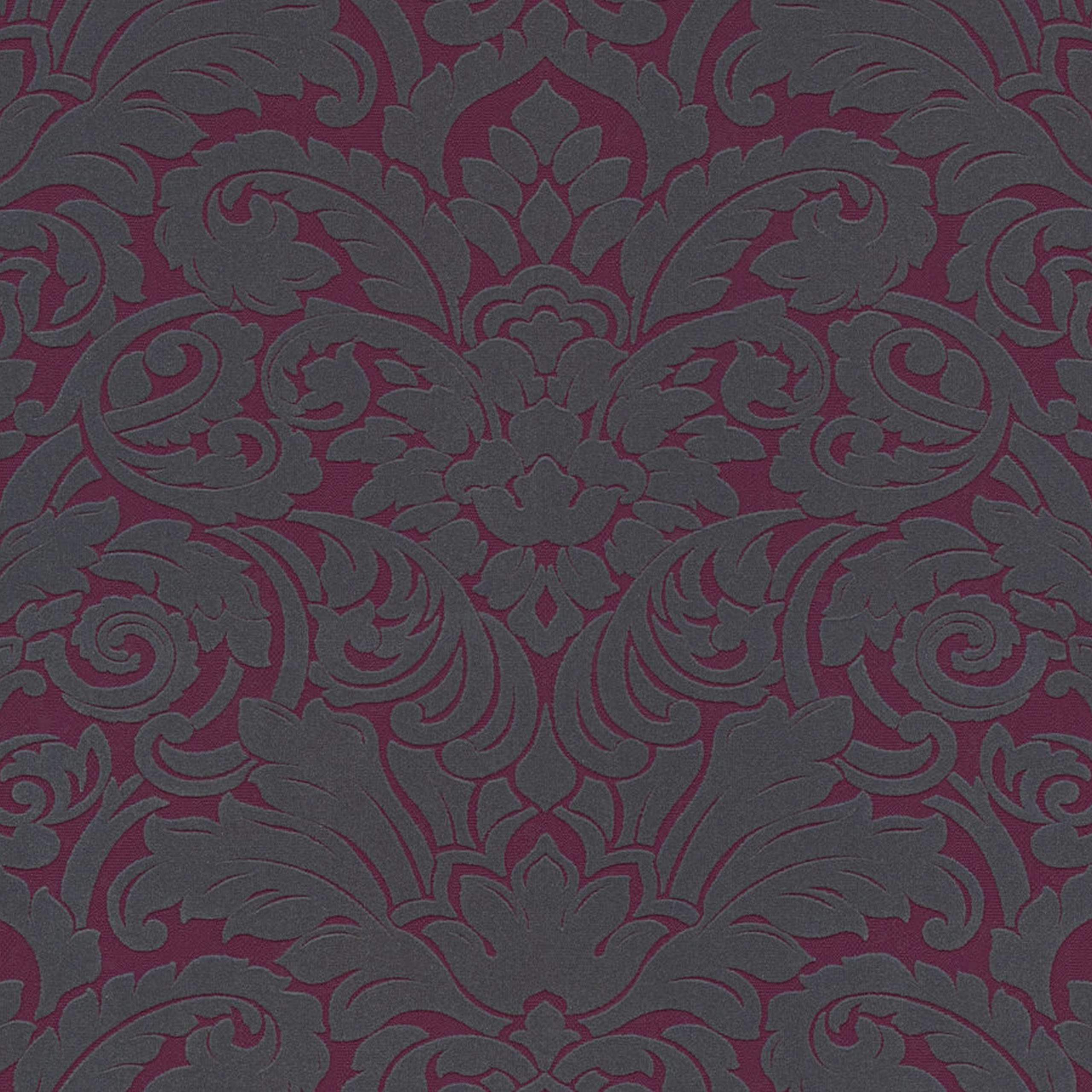 A.S. Creation | Castello | 335835 | Vliestapete | Vintage | Retro | 0.52 x 10.05 m | Grau