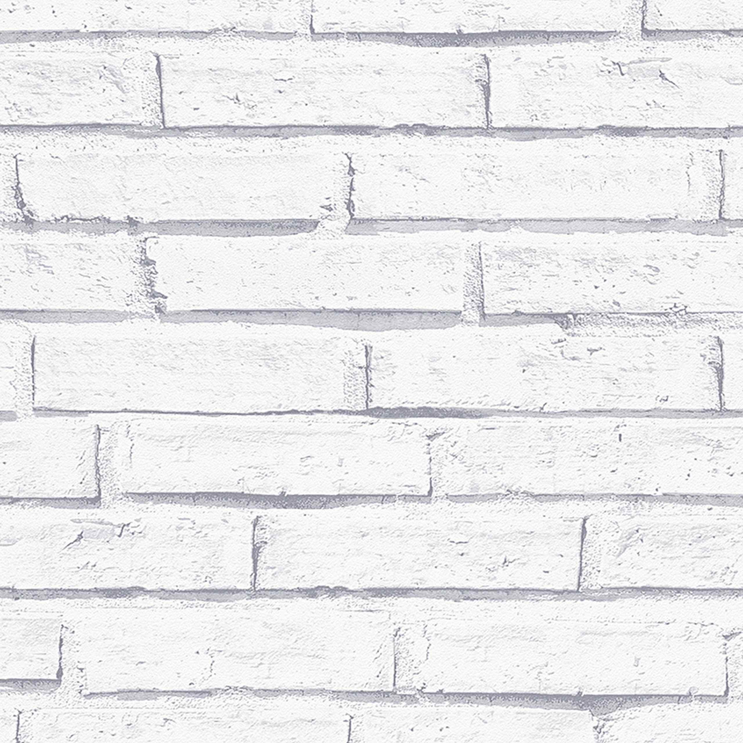 A.S. Creation | Authentic Walls | 301692 | Papiertapete | Steinoptik | 0.53 x 10.05 m | Grau
