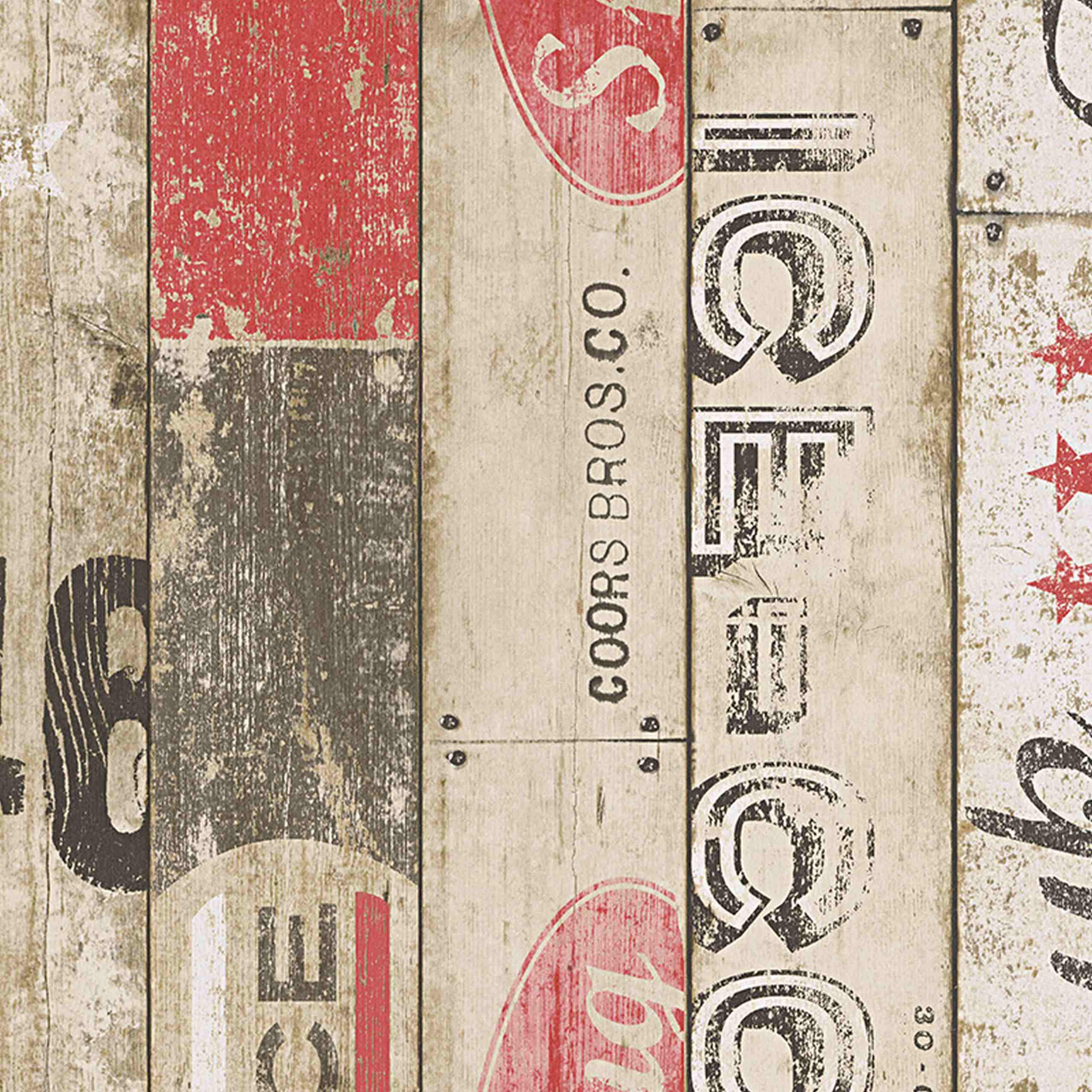 A.S. Creation | Boys & Girls 6 | 959501 | Papiertapete | Holzoptik | 0.53 x 10.05 m | Braun