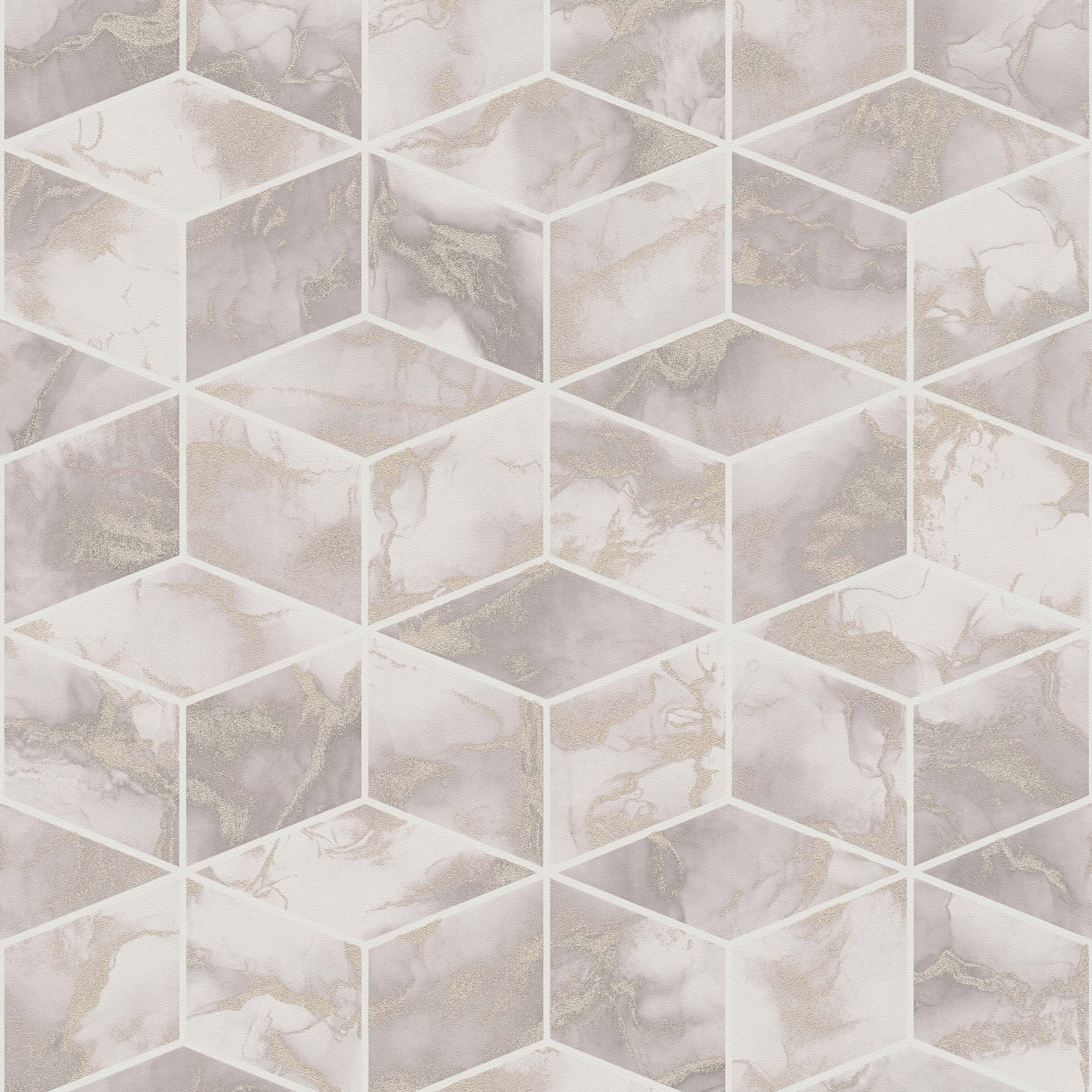 A.S. Creation | Metropolitan Stories 2 | 378632 | Vliestapete | 3D Optik | 0.53 x 10.05 m | Metallic