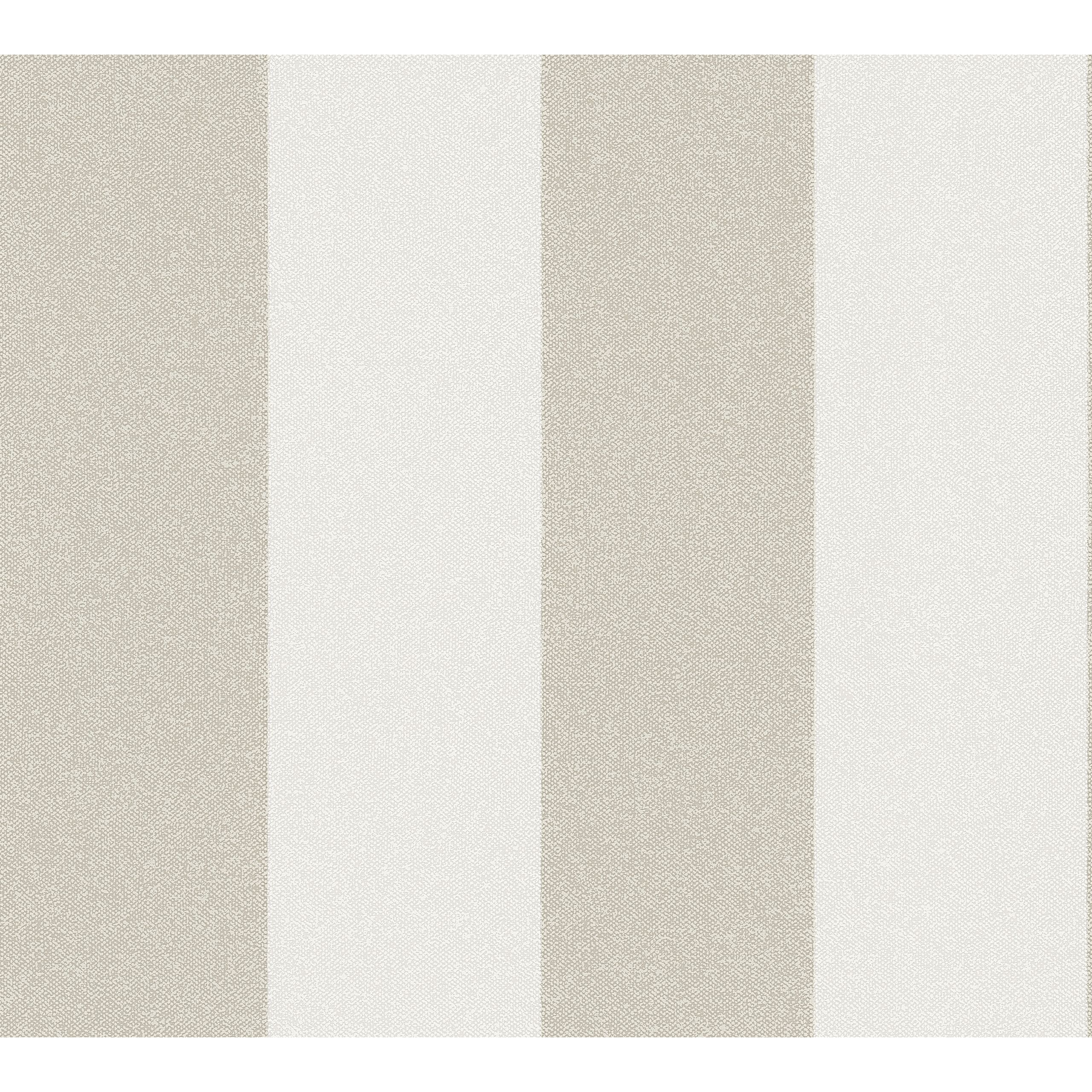 A.S. Creation | New Elegance | 375543 | Vliestapete | Streifenoptik | 0.53 x 10.05 m | Beige