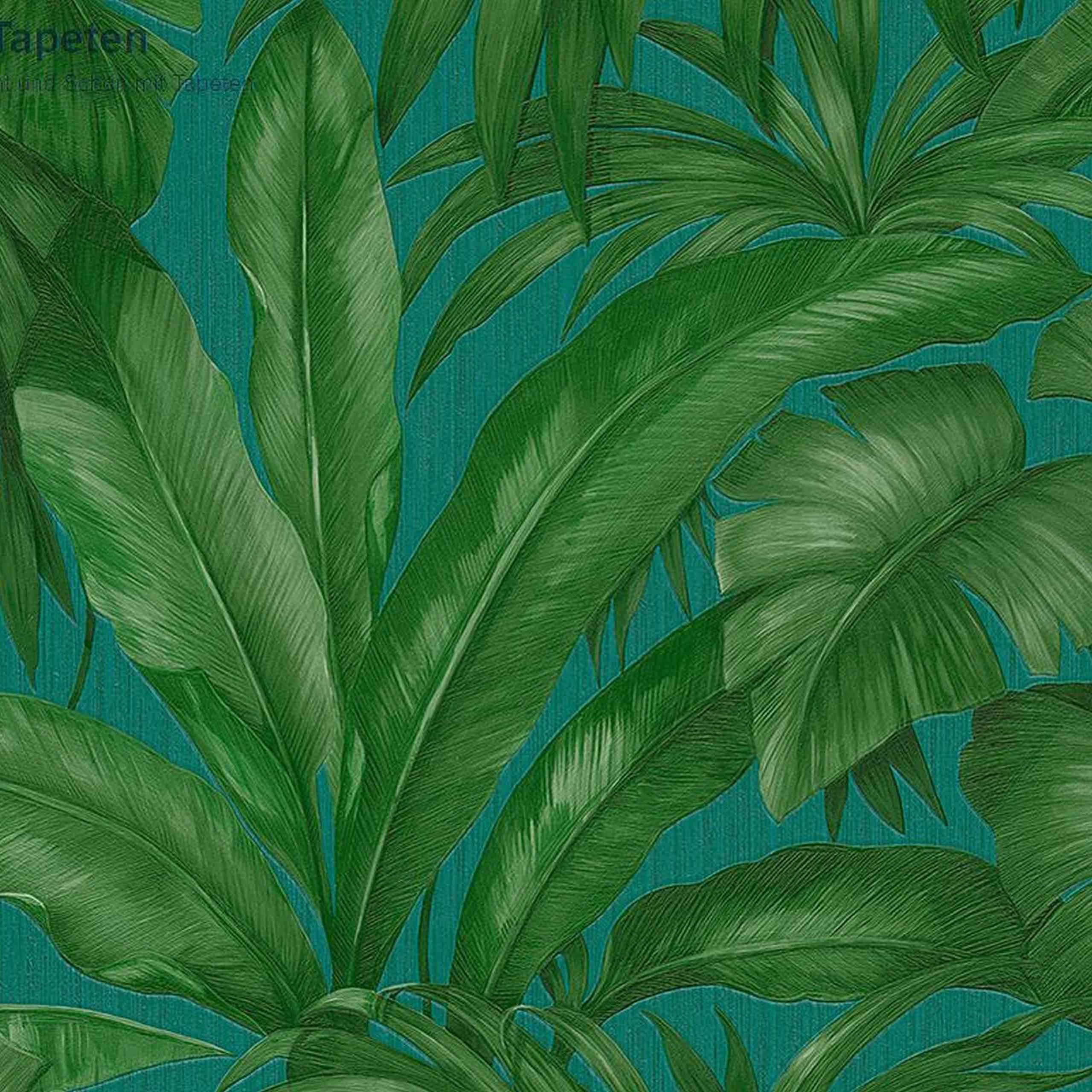 A.S. Creation | Versace Home 2 | 962406 | Vliestapete | Blumenoptik | 0.7 x 10.05 m | Blau