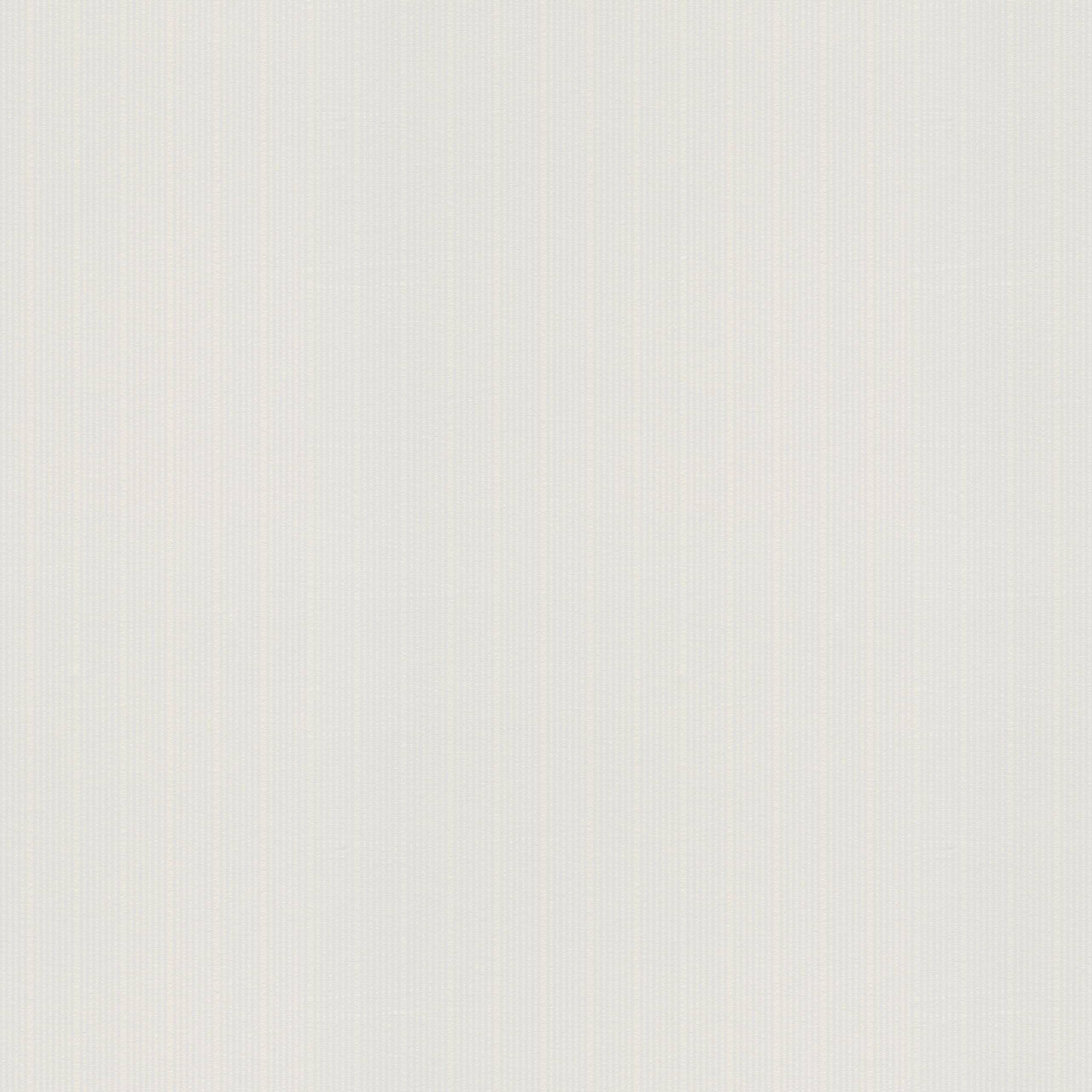 A.S. Creation | Meistervlies | 575418 | Vliestapete | Streifenoptik | 1.06 x 25 m | Weiß