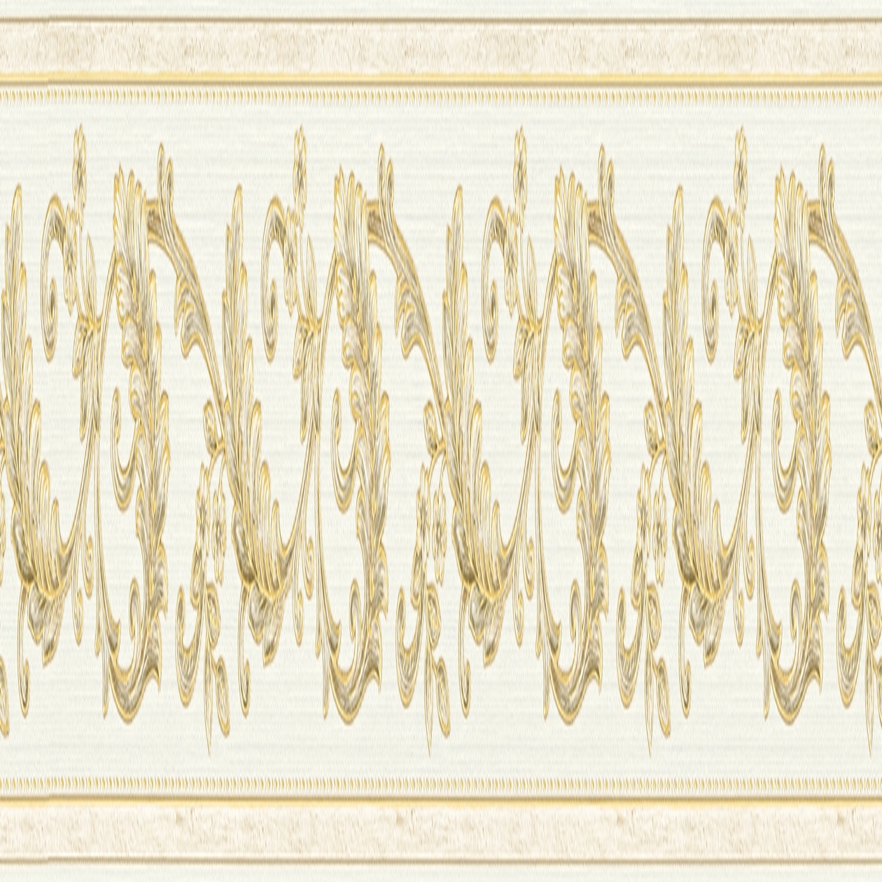 A.S. Creation | Only Borders 10 | 369141 | Vliestapete | Barock | 0.08 x 5 m | Beige