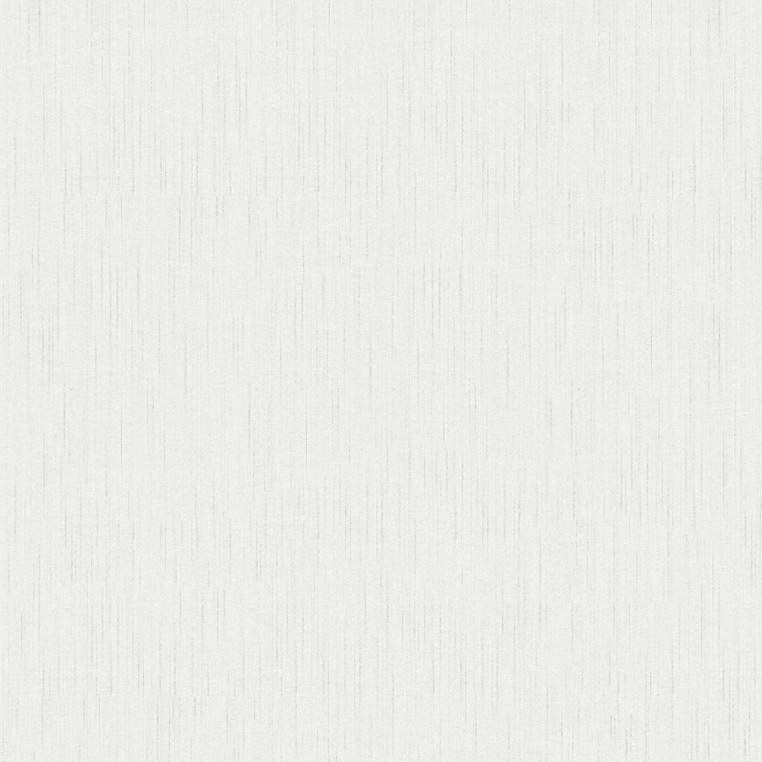 A.S. Creation | AP Tessuto II | 968616 | Vliestapete | Einfarbig | Uni | 0.53 x 10.05 m | Weiß