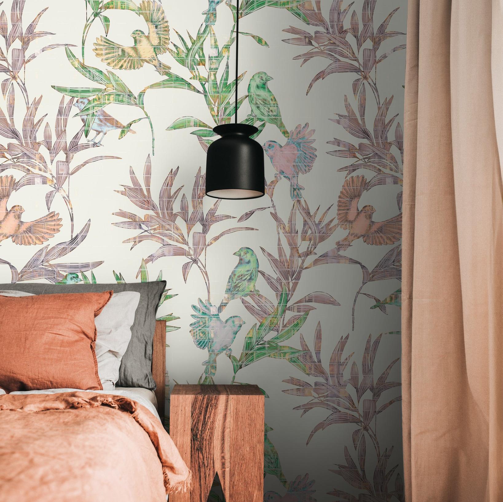 A.S. Creation Fototapete The Wall III 398791 Ein Motiv pro Rolle Tiere Bunt Weiß