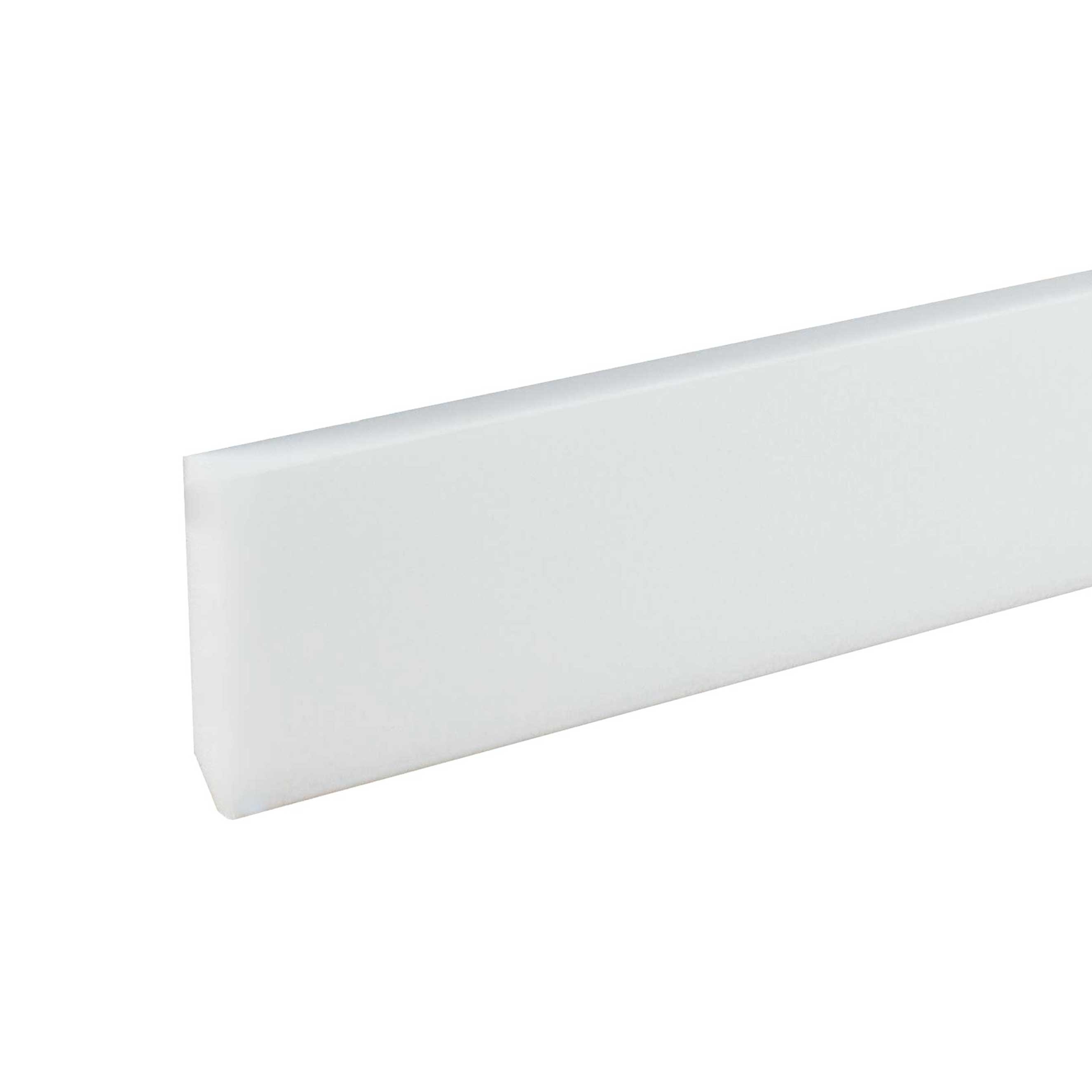 Sockelleiste FT2 13 x 58 x 2000 mm Fußleiste Polystyrol Weiß NMC WALLSTYL
