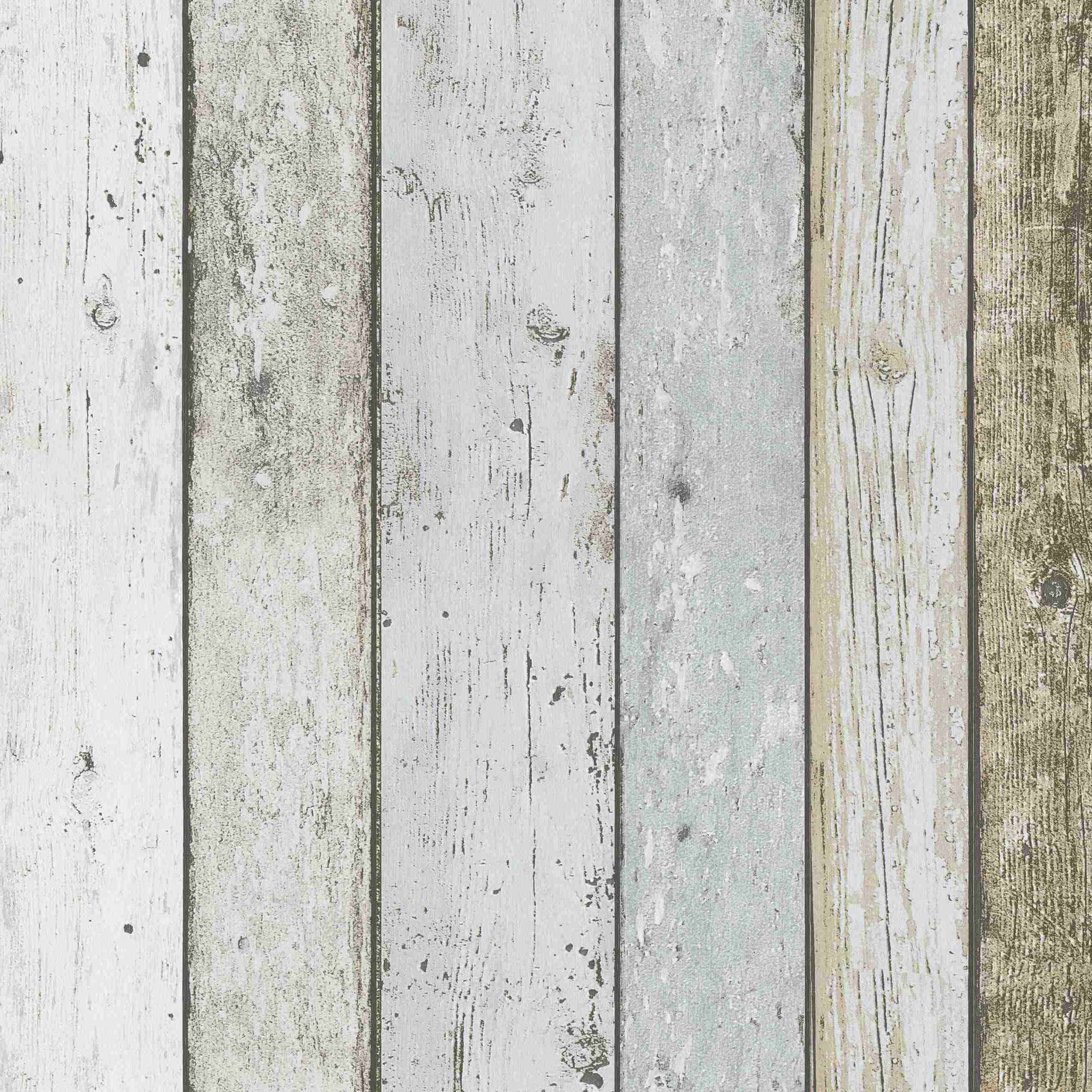 A.S. Creation | Il Decoro | 899927 | Papiertapete | Holzoptik | 0.53 x 10.05 m | Grau