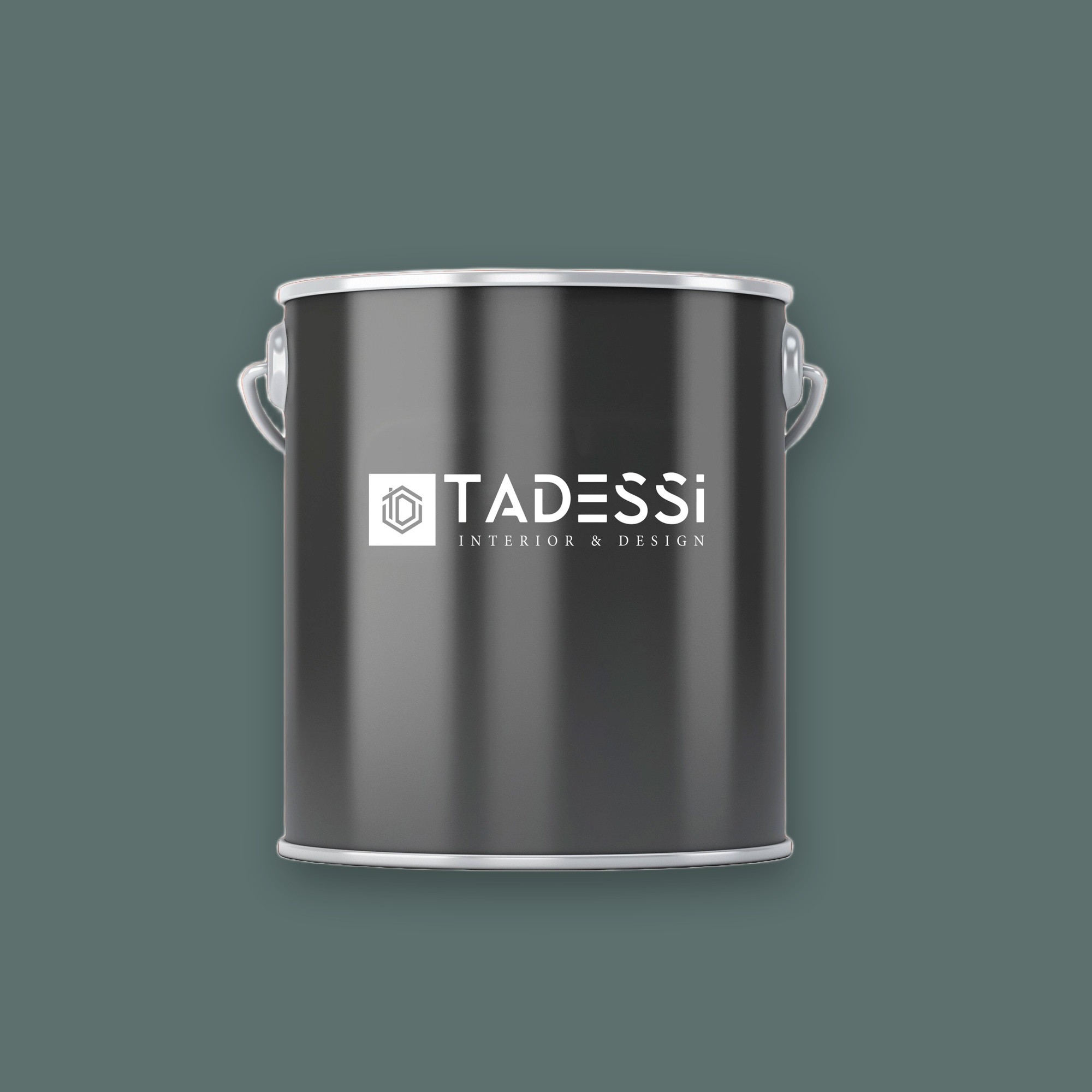 TADESSI Wall Select - Wandfarbe Grün  - Smaragd -  Hochwertige Innenfarbe  -  Intensive Farbkraft