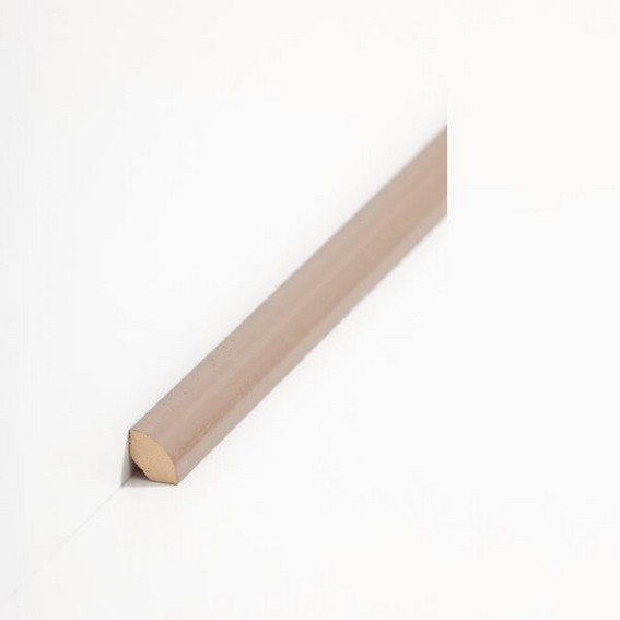 Viertelstableisten "Luzern" (Massivholz / 14.26) - hellbraun lackiert