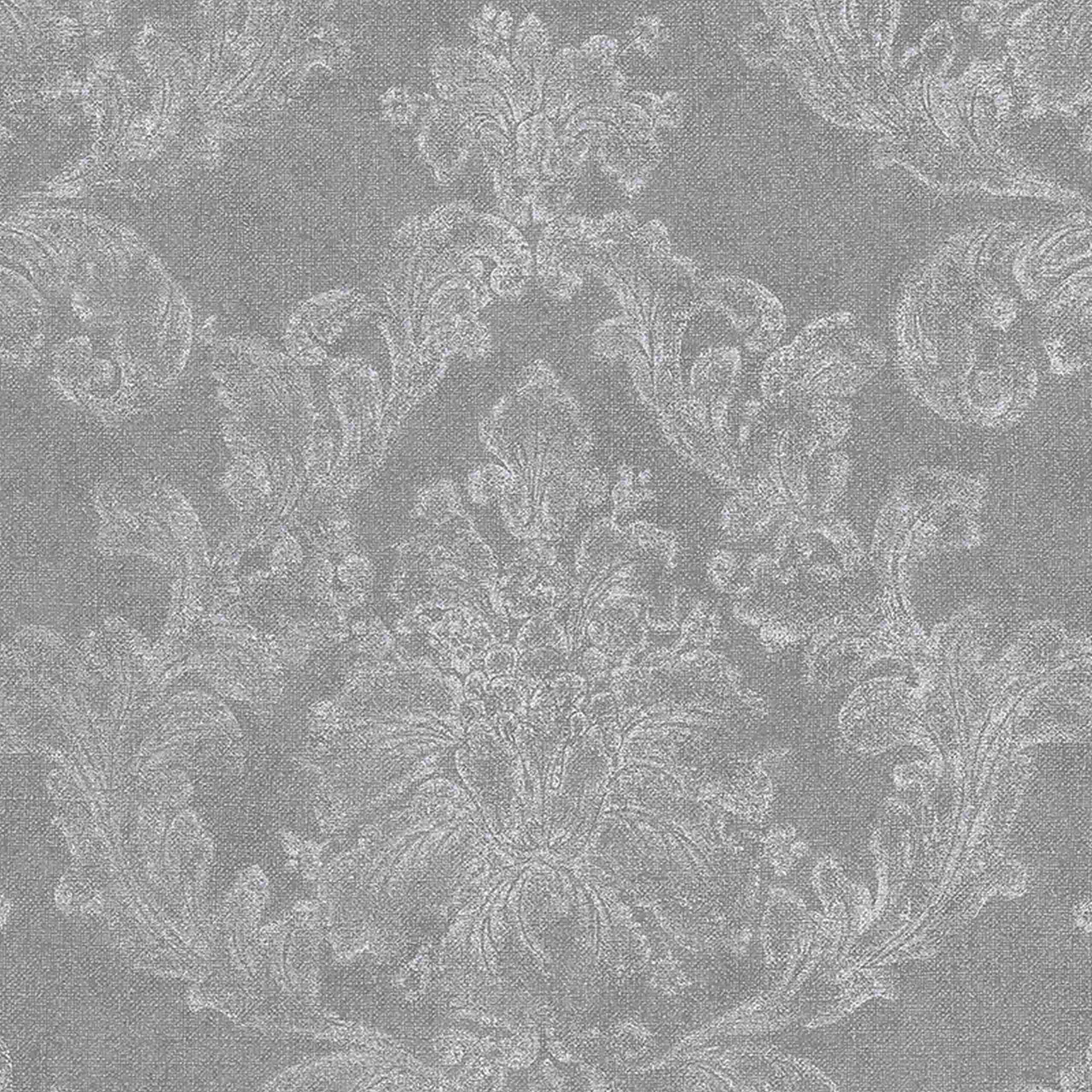 A.S. Creation | Elegance 3 | 305184 | Vliestapete | Blumenoptik | 0.53 x 10.05 m | Grau