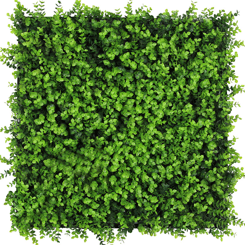 JANGAL Modular Wall Akustik Wandpaneel 520 x 520 x 50 mm Mixed Green Design Buxus Pflanzenwand