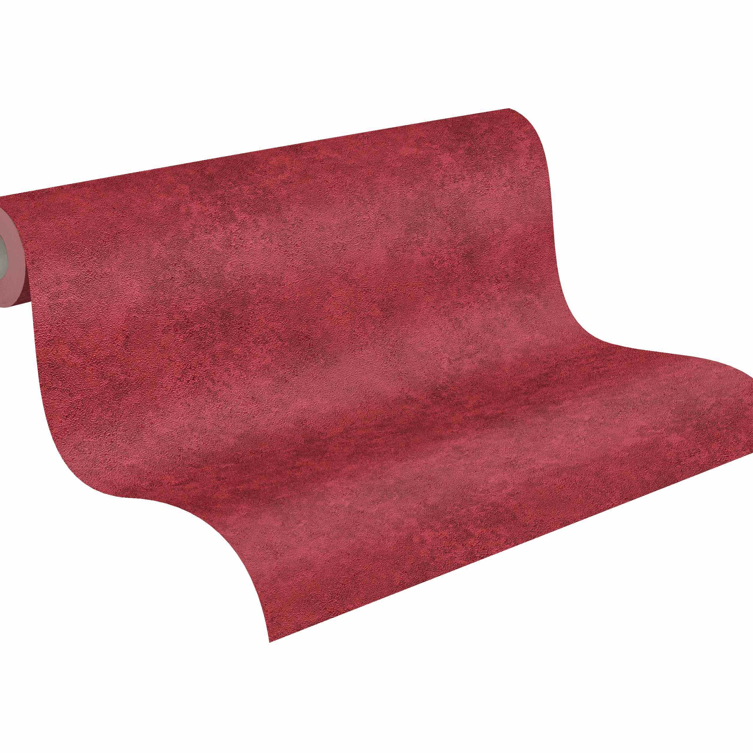 A.S. Creation | Asian Fusion | 374678 | Vliestapete | Einfarbig | Uni | 0.53 x 10.05 m | Rot