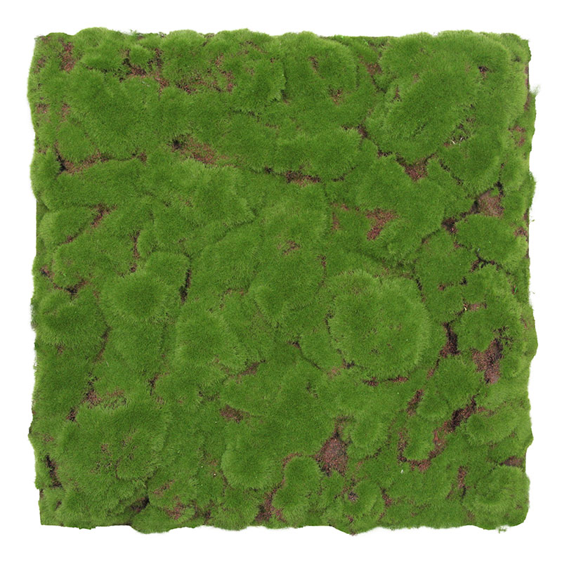 JANGAL Modular Wall Akustik Wandpaneel 520 x 520 x 30 mm Forest Green Bulk Design Moos Pflanzenwand