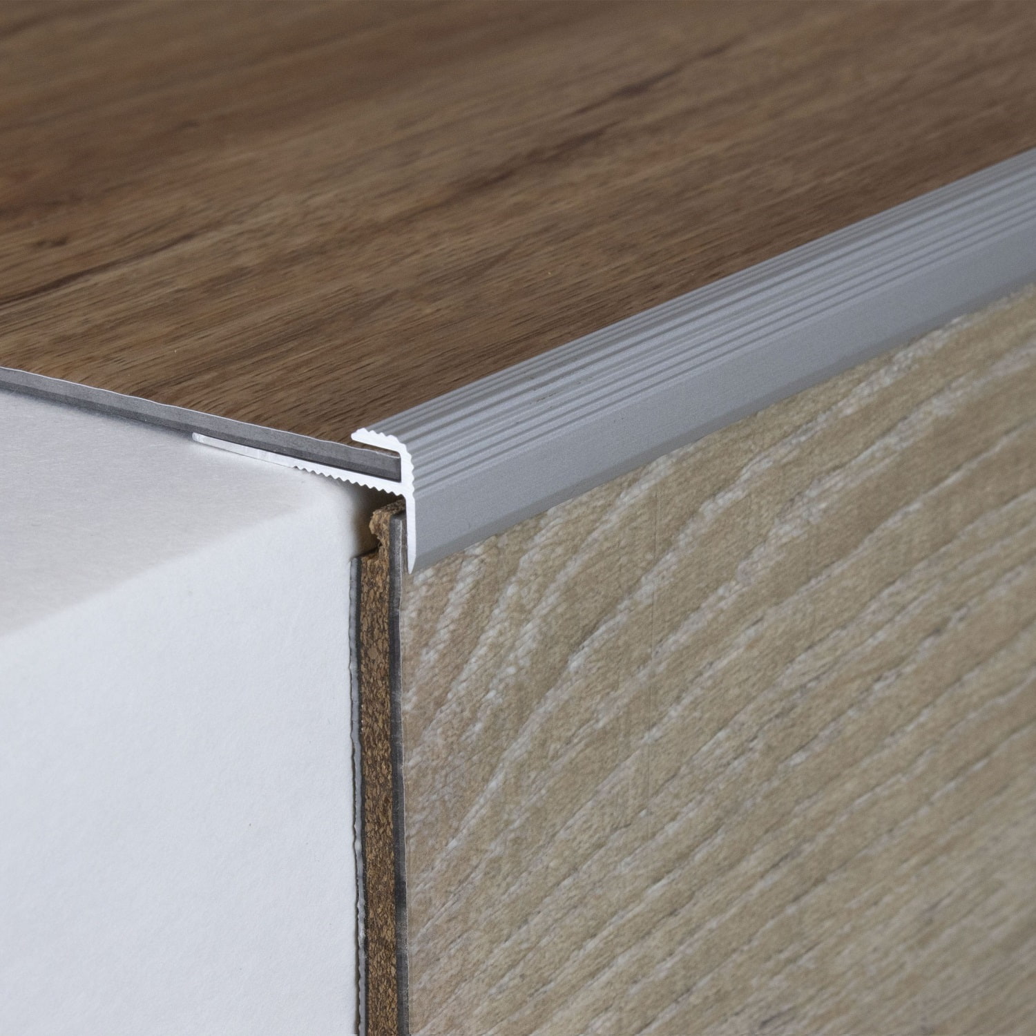 Abschlussprofil Höhe 10 mm Breite 25 mm Einfasshöhe 3 mm Einfassprofil Aluminium PROVISTON