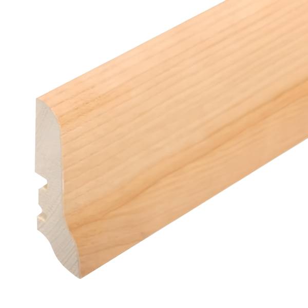 Sockelleiste &quot;Dortmund&quot; Echtholzfurnier 20 x 60 x 2500 mm Kirsche moderne Fußleiste by PROVISTON