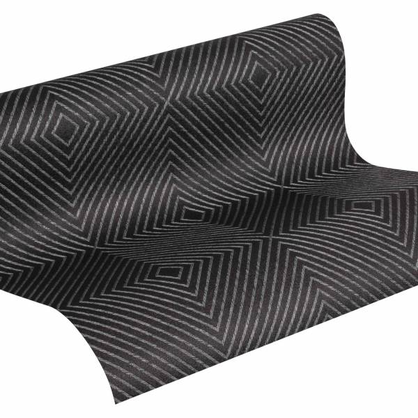 A.S. Creation | Metropolitan Stories | 369265 | Vliestapete | 3D Optik | 0.53 x 10.05 m | Schwarz