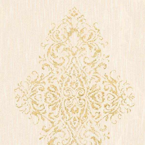 A.S. Creation | Luxury wallpaper | 319452 | Vliestapete | Barock | 0.53 x 10.05 m | Beige