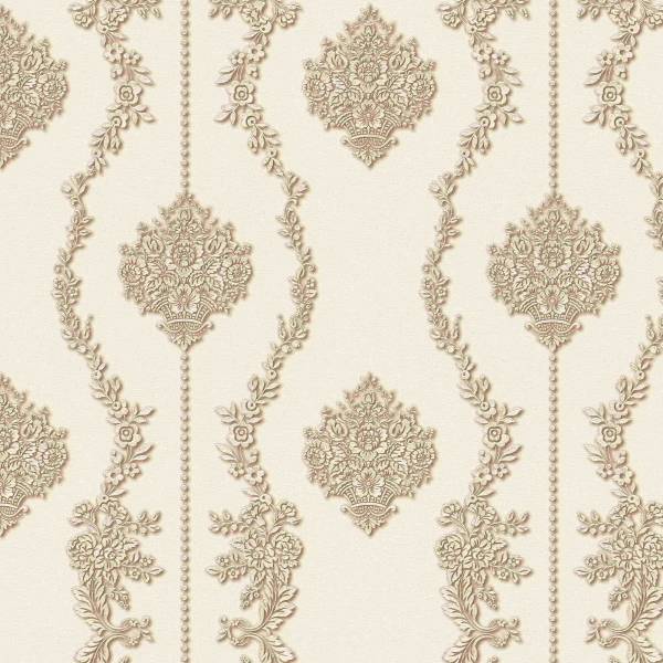 A.S. Creation | Château 5 | 344935 | Vliestapete | Vintage | Retro | 0.53 x 10.05 m | Beige