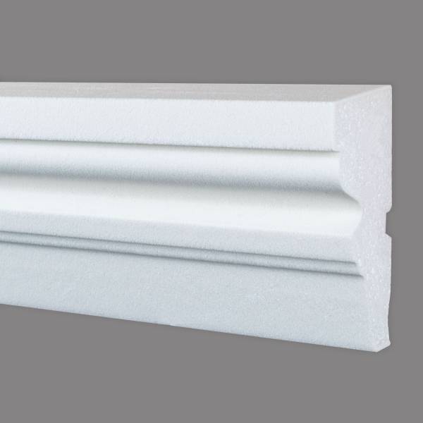 Wiesemann | Fassadenprofil &quot;FP13-b&quot; | Fassadenstuck | 65 x 134 x 2000 mm | Außenstuck | Beschichtet