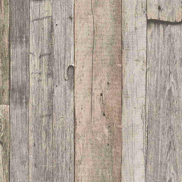 A.S. Creation | Best of Wood&#039;n Stone | 959312 | Vliestapete | Holzoptik | 0.53 x 10.05 m | Beige