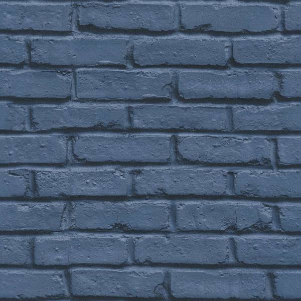 A.S. Creation | BEAUTIFUL WALLS | 358561 | Vliestapete | Steinoptik | 0.53 x 10.05 m | Blau